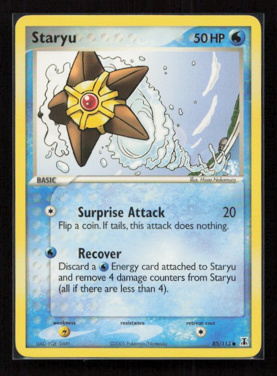 Pokemon Staryu 85/113 specie delta comune quasi nuovo