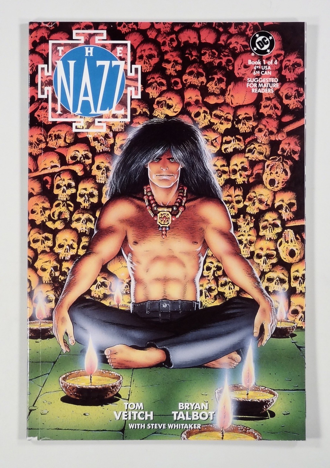 1990 Veitch & Talbot IL LIBRO NAZZ #1 DC COMICS caos teologico psichedelico