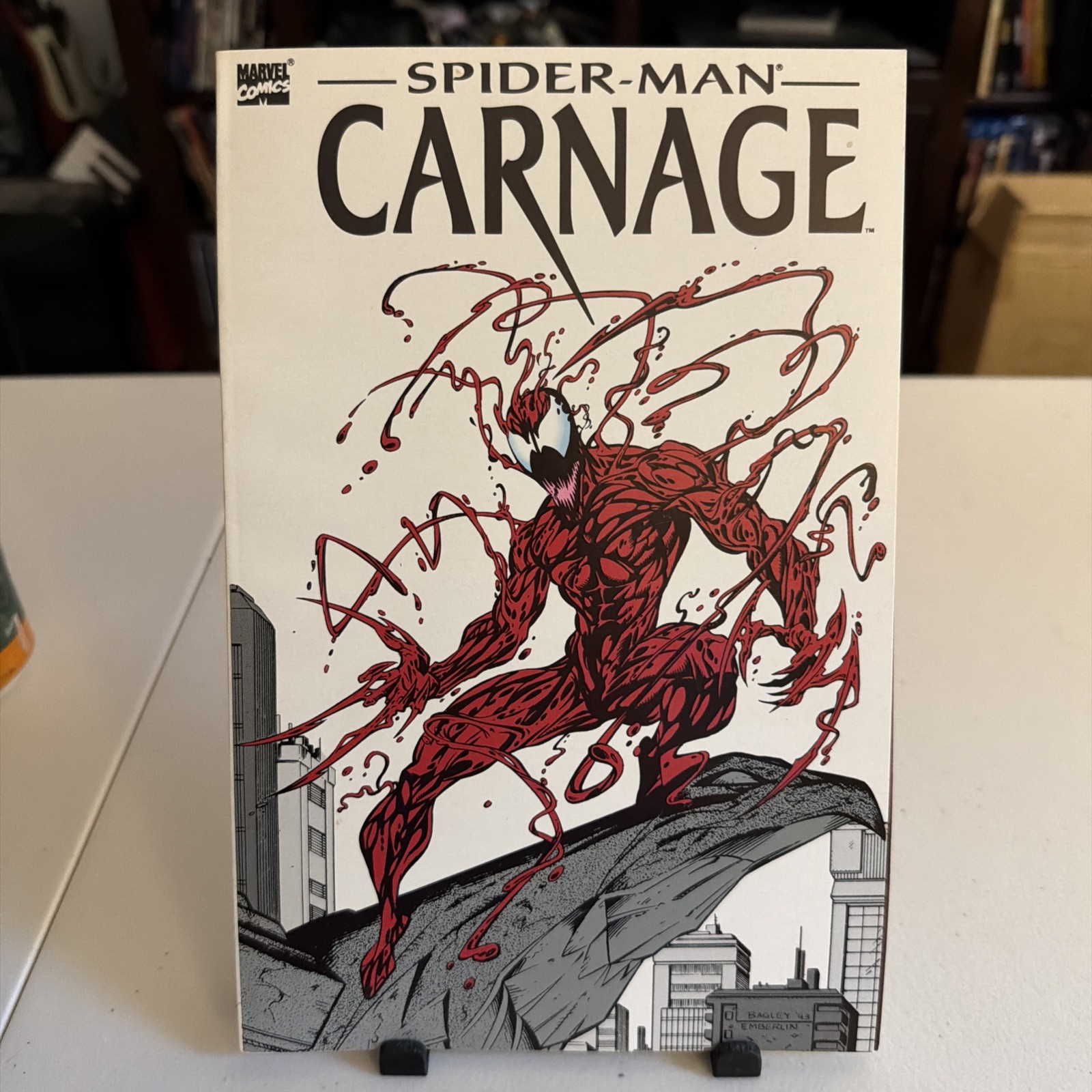 Spider-Man Carnage graphic novel 1993 Marvel Comics supereroe David Michelinie