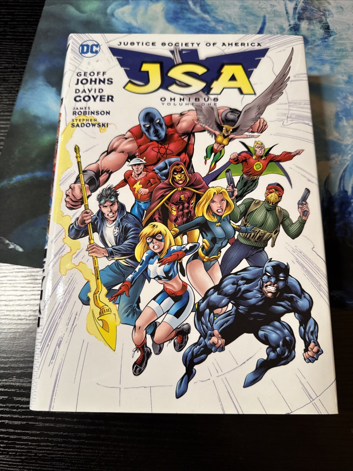 JSA Omnibus Vol 1 HC copertina rigida Justice Society Of America DC Geoff Johns non letto