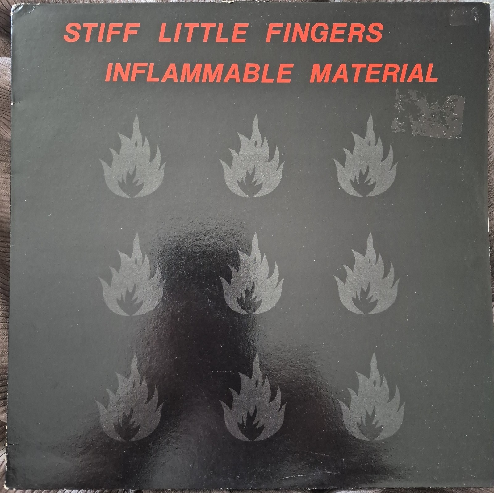 Stiff Little Fingers Inflammable Material Vinyl LP WEA 1979 Press NM/G Read Desc