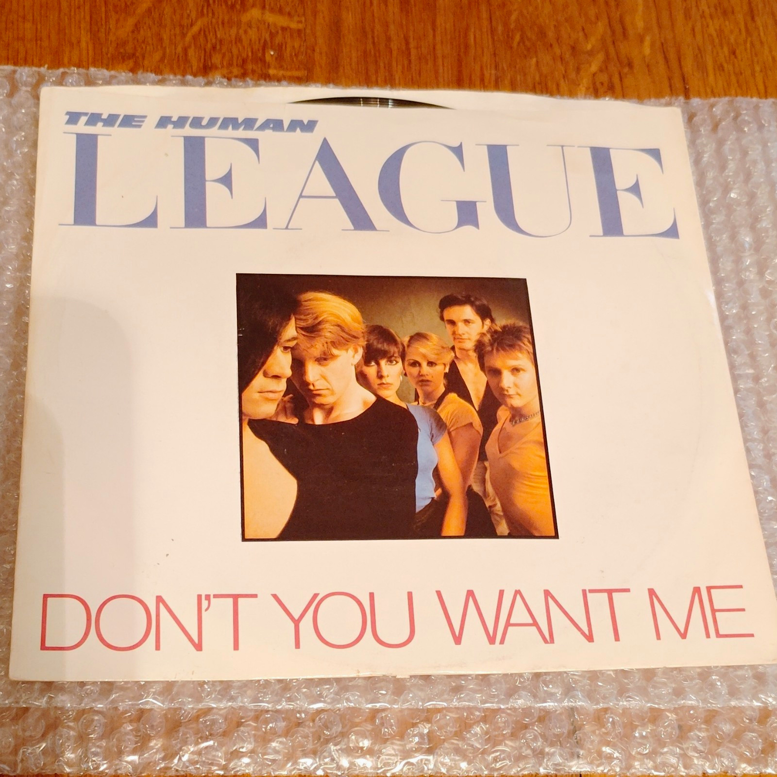 The Human League Don't You Want Me/Seconds 7" 45RPM A&M 2397-S