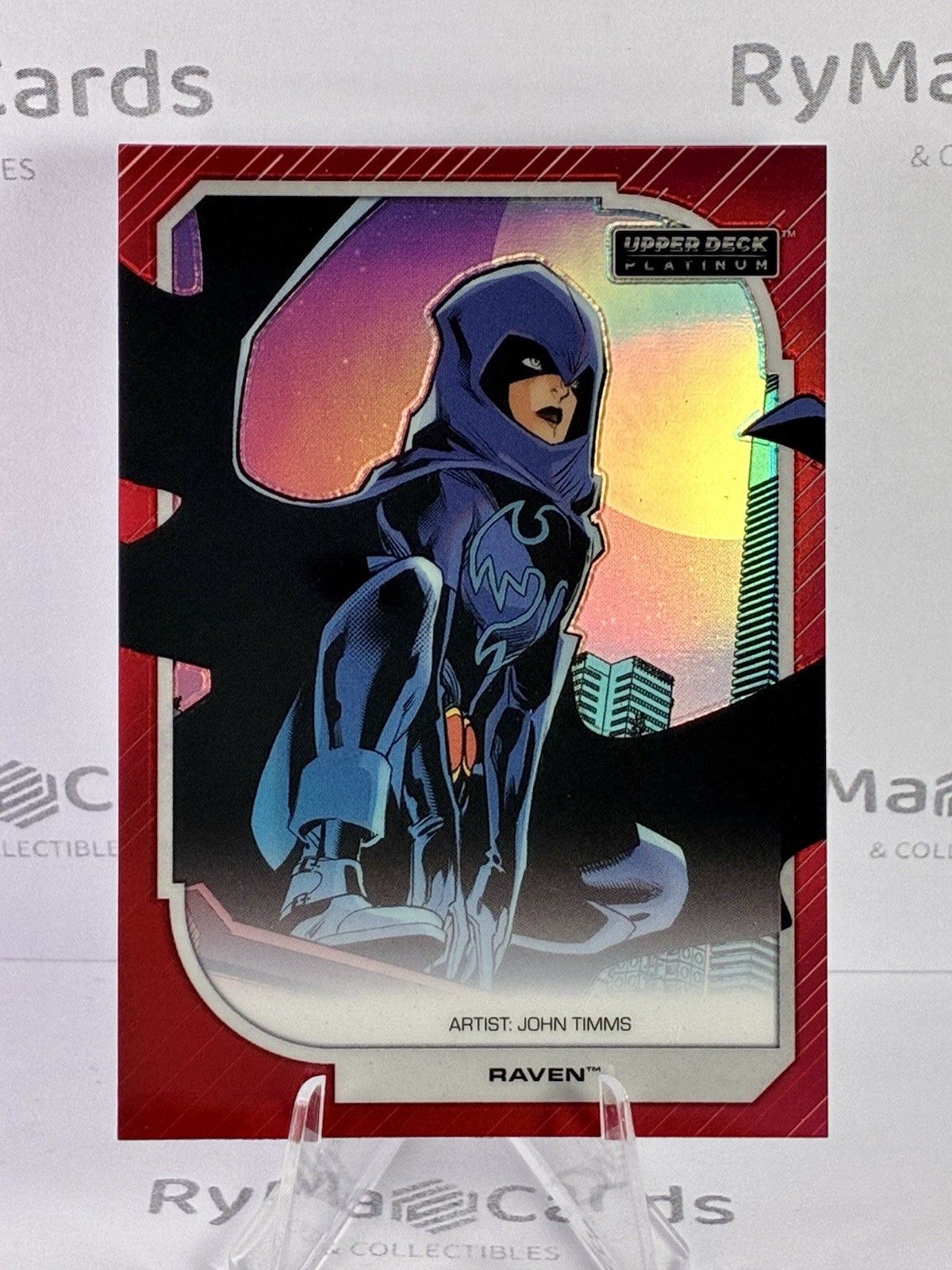 Raven 2026 Upper Deck Platinum DC #32 Base Rosso Arcobaleno