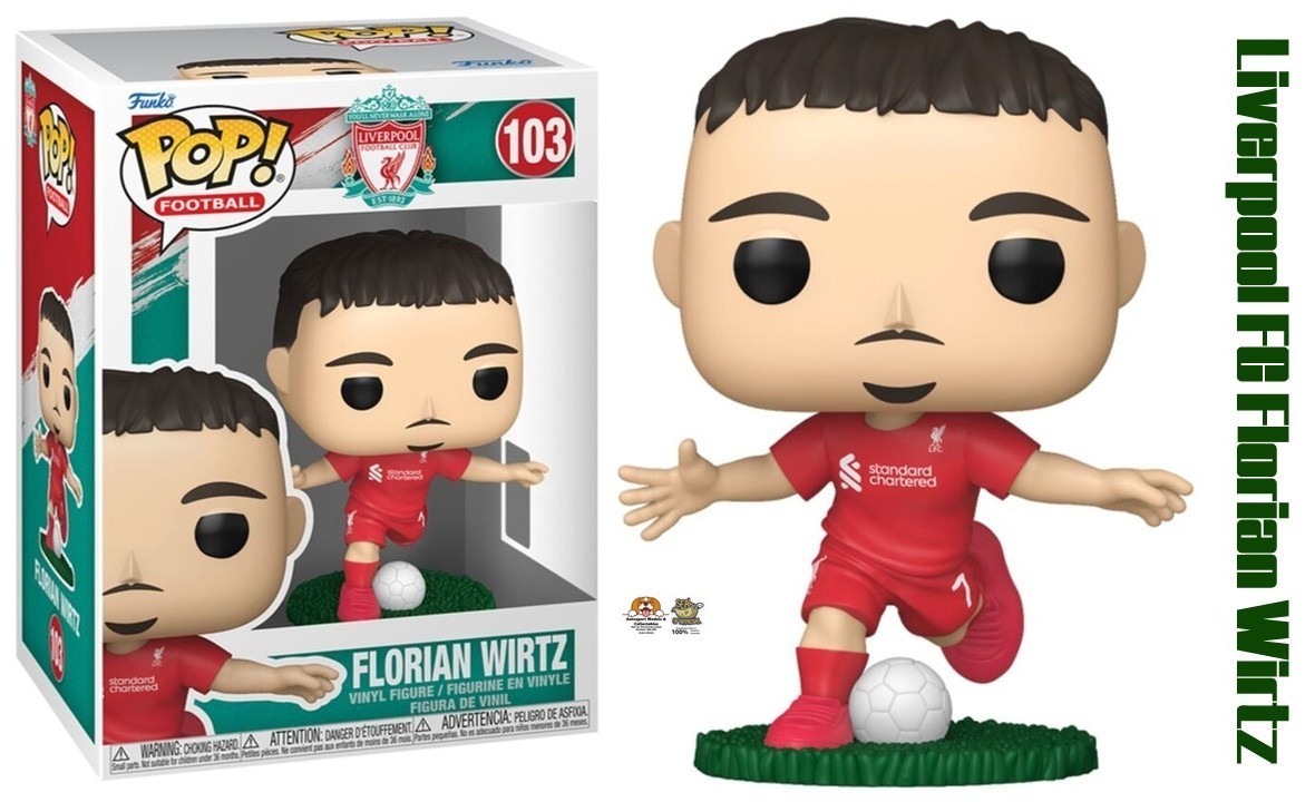 Funko Pop! Gamma calcio, Liverpool centrocampista Alexis Florian Wirtz Box #103