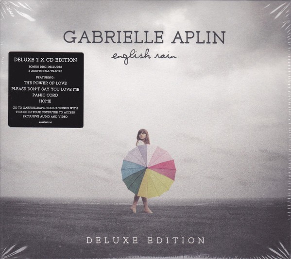 Gabrielle Aplin English Rain (1003) 18 Track CD Album plus Picture Sleeve Parlop