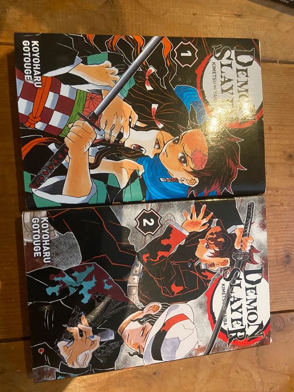 Demon slayer tomes 1 et 2