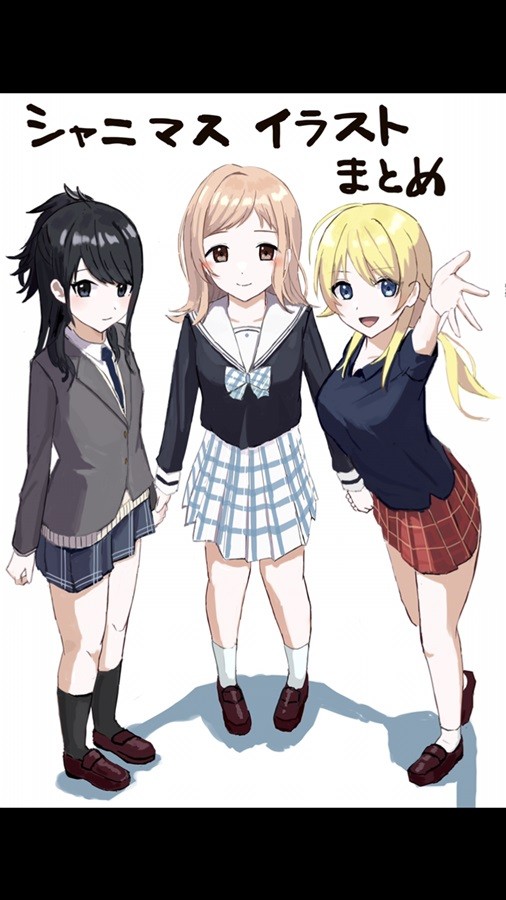 Libro d'arte Doujinshi Idolmaster colori lucidi B5/28P C105 Mogura-ya