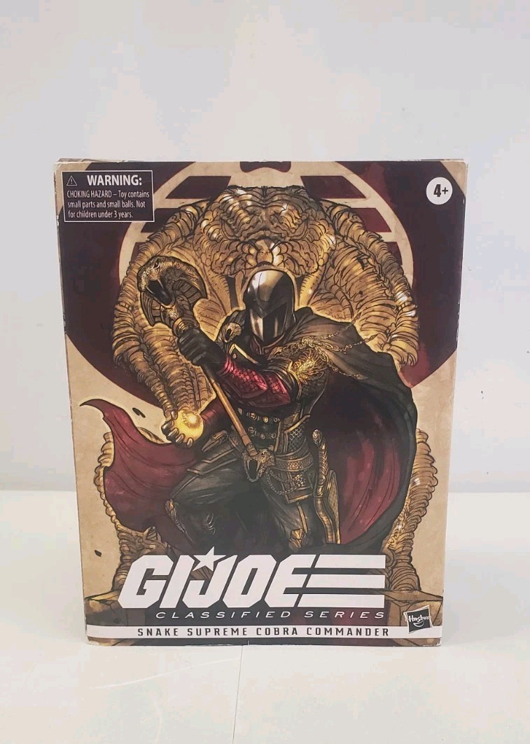 GI Joe Classified Series Snake Supreme Cobra Commander 2020 Exclusive New