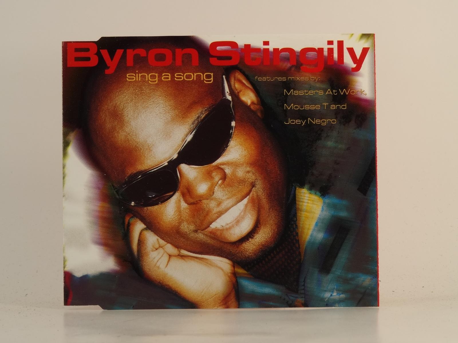 BYRON STINGILY SING A SONG (H1) 4 Track CD Single plus Picture Sleeve NERVOUS IN