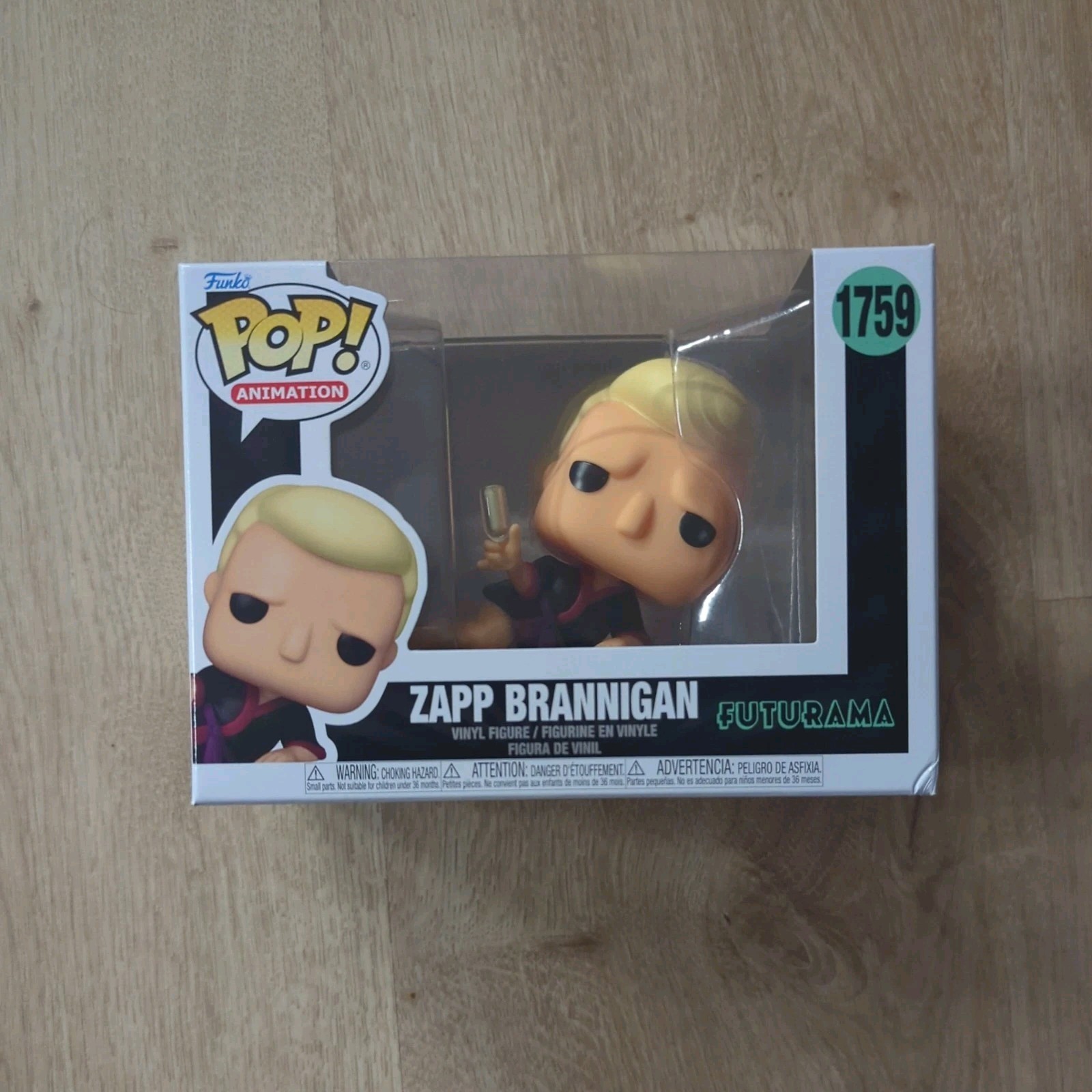 Funko - Animation: Futurama (Zapp Brannigan) POP! Vinyl Figure 