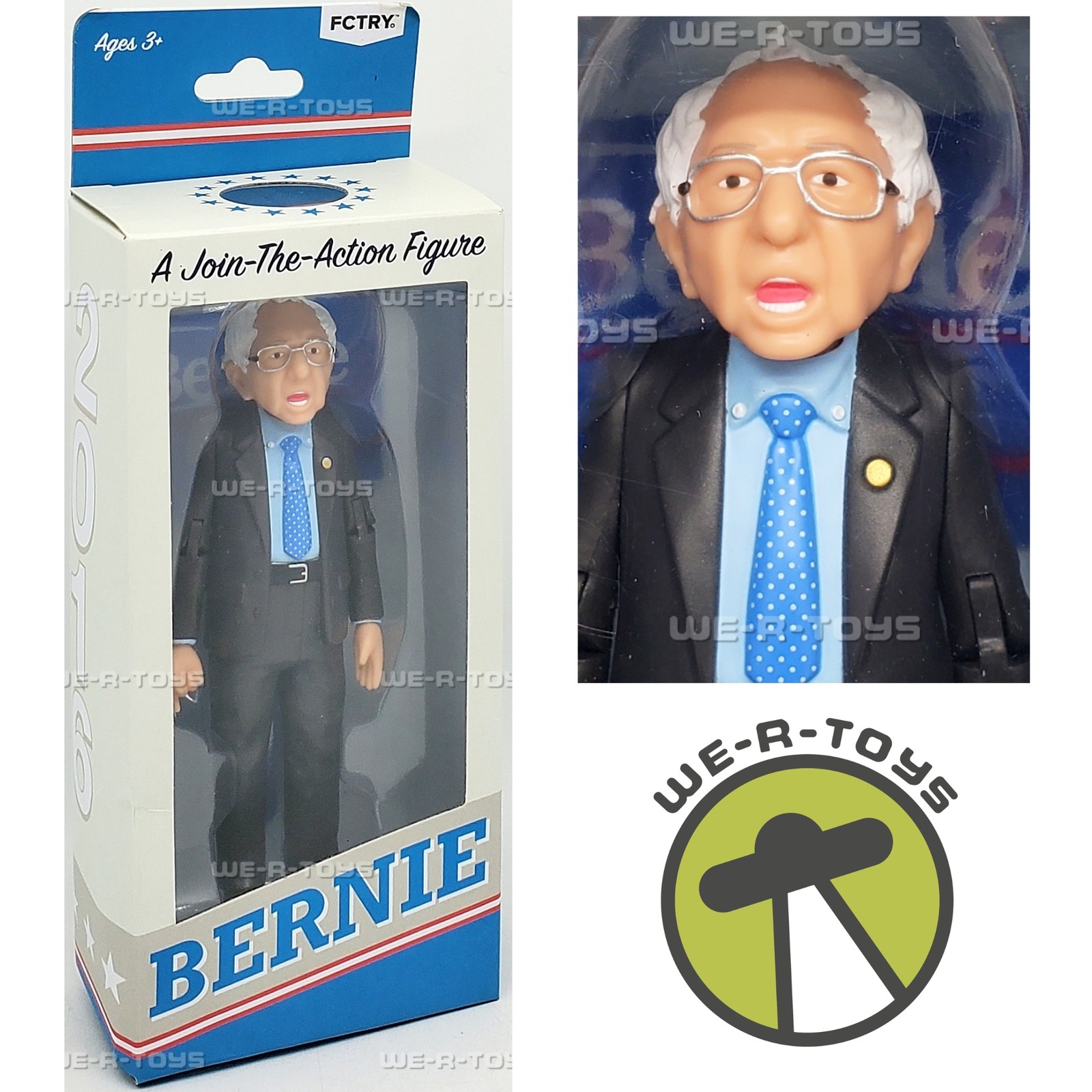 Bernie Sanders A Join the Action Figure 2016 FCTRY. 02145