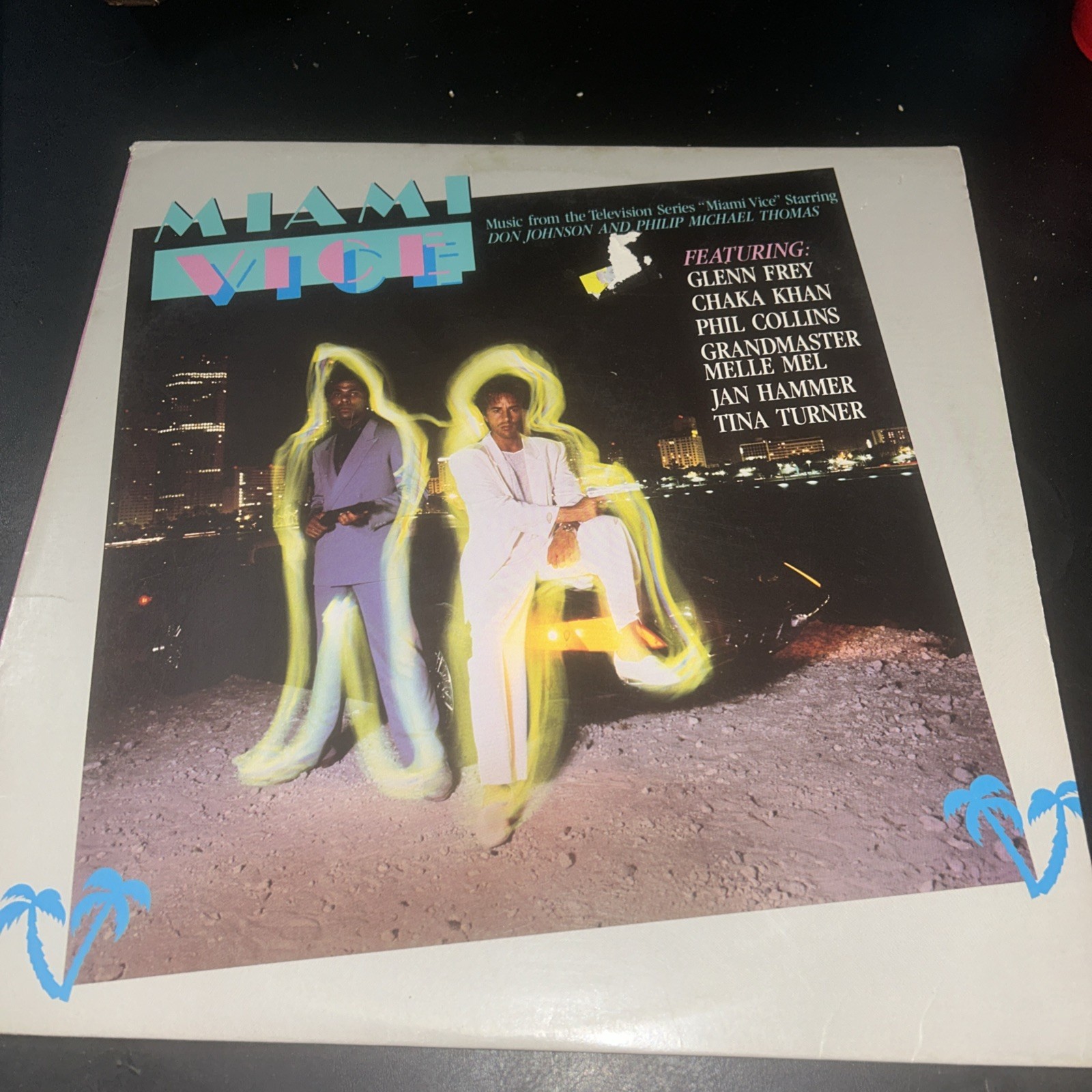 Miami Vice Music From The Television Series 1985 12" 33RPM LP Album MCA 6150!