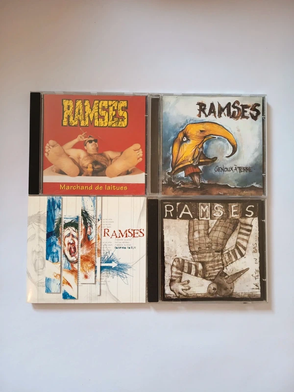 Lot de 4 albums CD Ramses