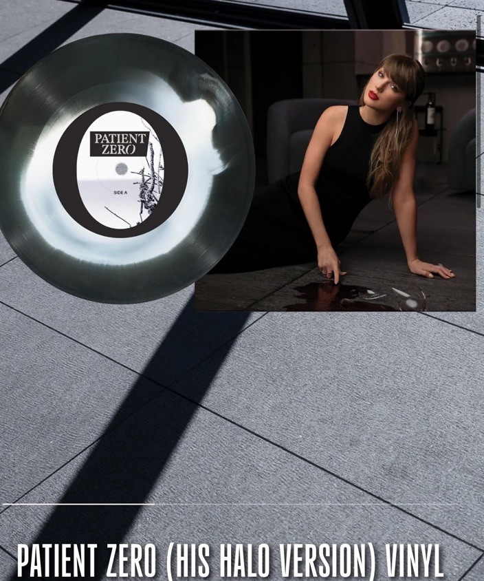 TAYLOR SWIFT PATIENT ZERO VINYL 7" HIS HALO VERSION