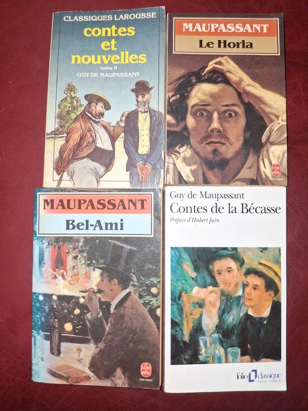 Les livres de Maupassant