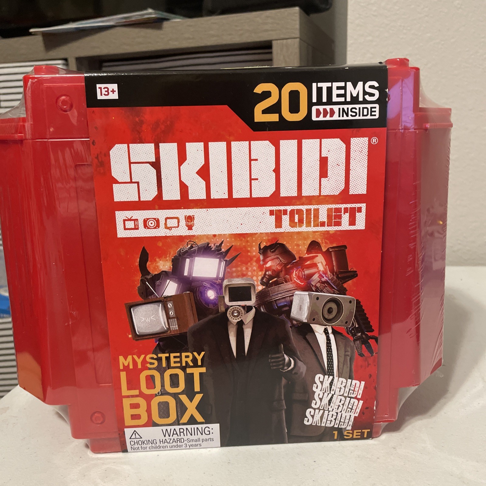 Skibidi WC Sorpresa Loot Box Serie Uno | 20 Articoli All'interno