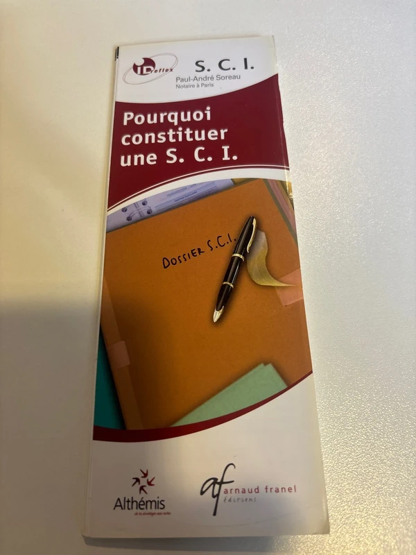 Pourquoi constituer une S.C.I ?