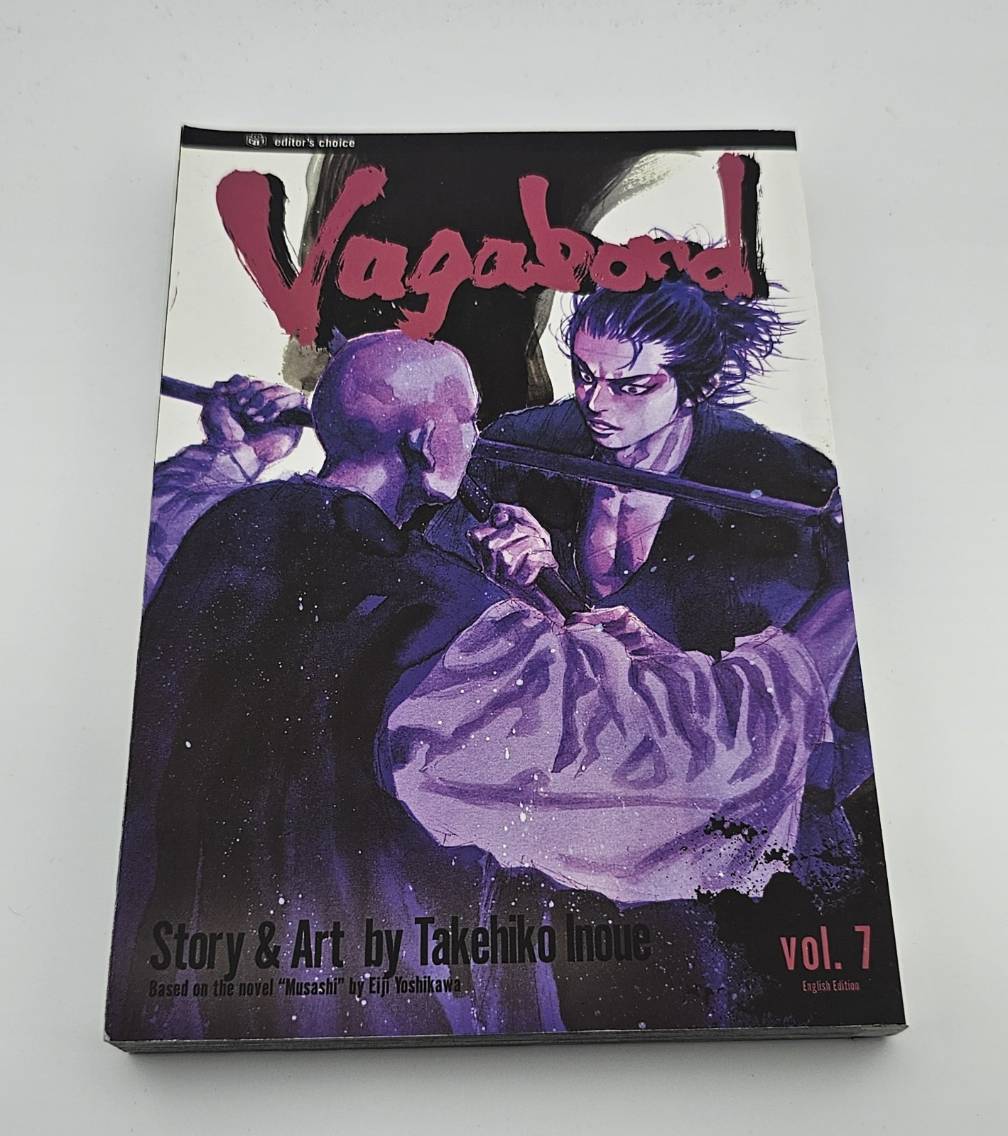Vagabond vol. 7 prima stampa inglese di Takehiko Inoue
