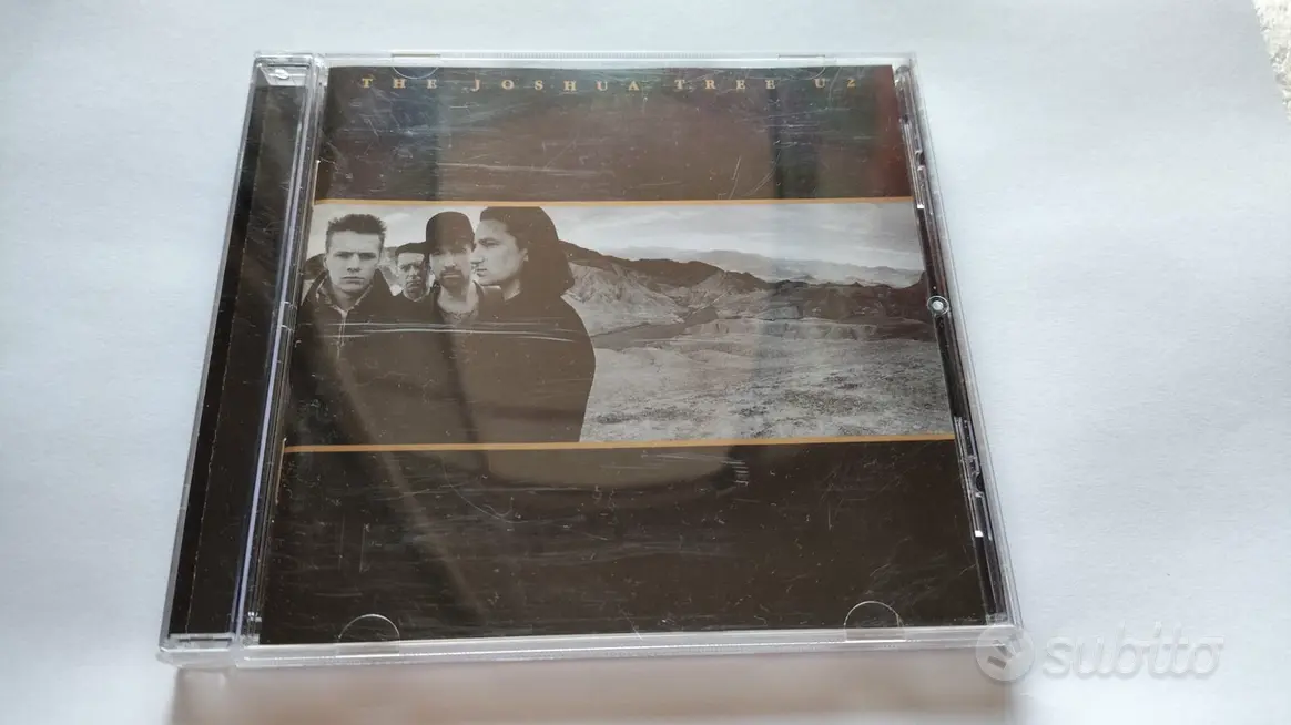 U2  THE JOSHUA TREE  CD  1987  ORIGINALE  USATO