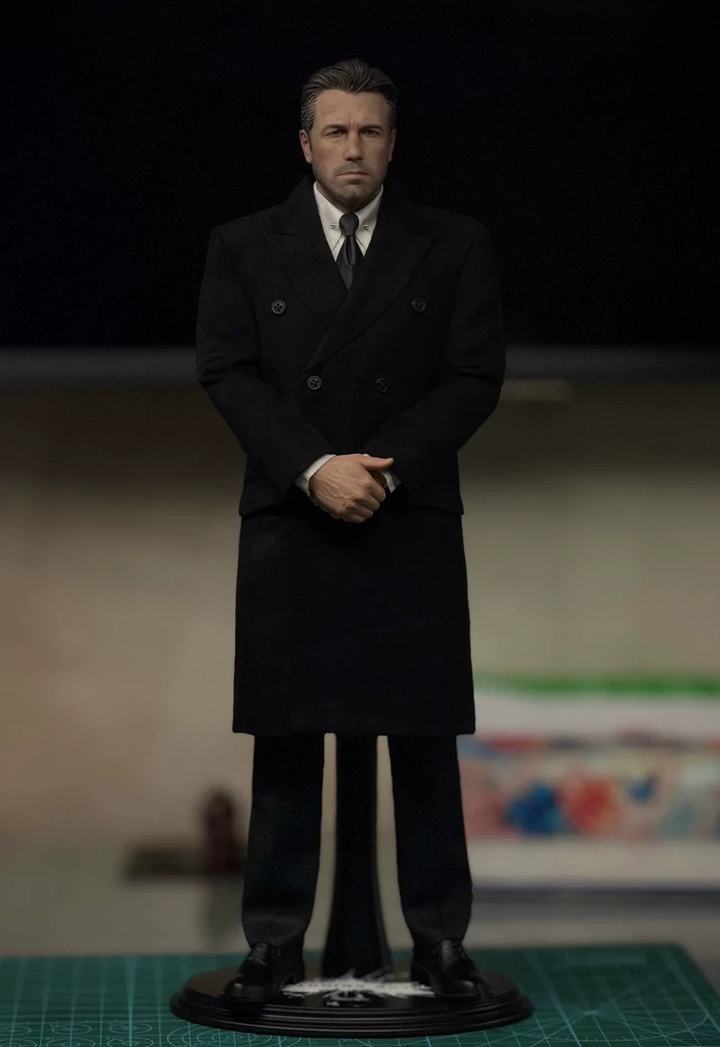 Raro set completo funerale Mille Studio Batman Ben Affleck V1 1/6 DC