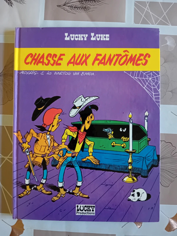 BD - Lucky Luke, chasse aux fantômes