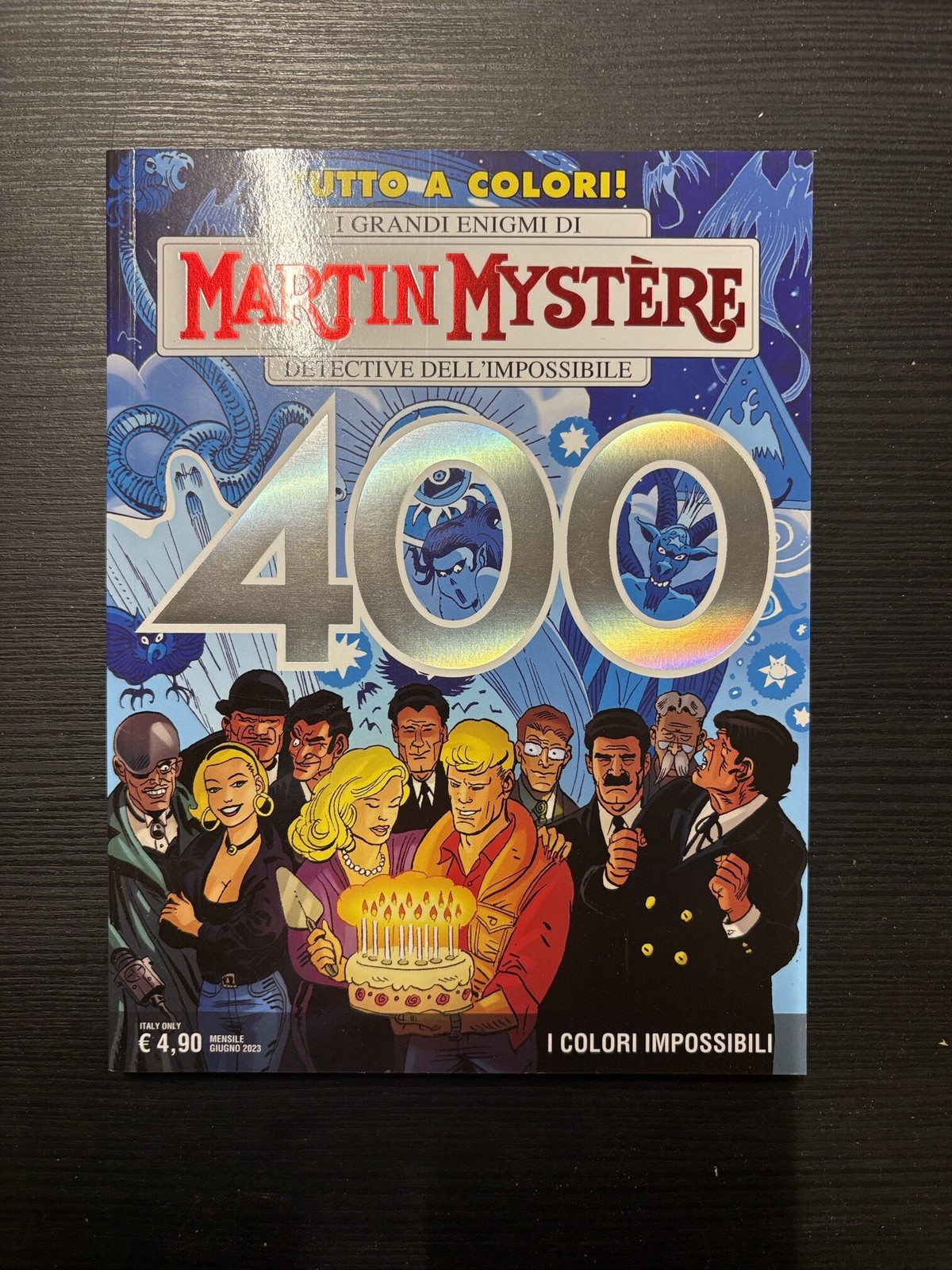 Martin Mystere n. 400 -I colori impossibili - Castelli -BONELLI