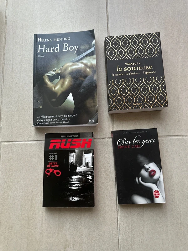 Lot de 4 livres