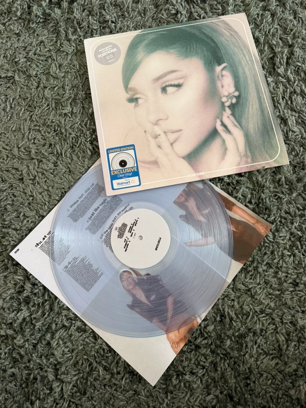 Walmart exclusive Ariana Grande positions vinyl