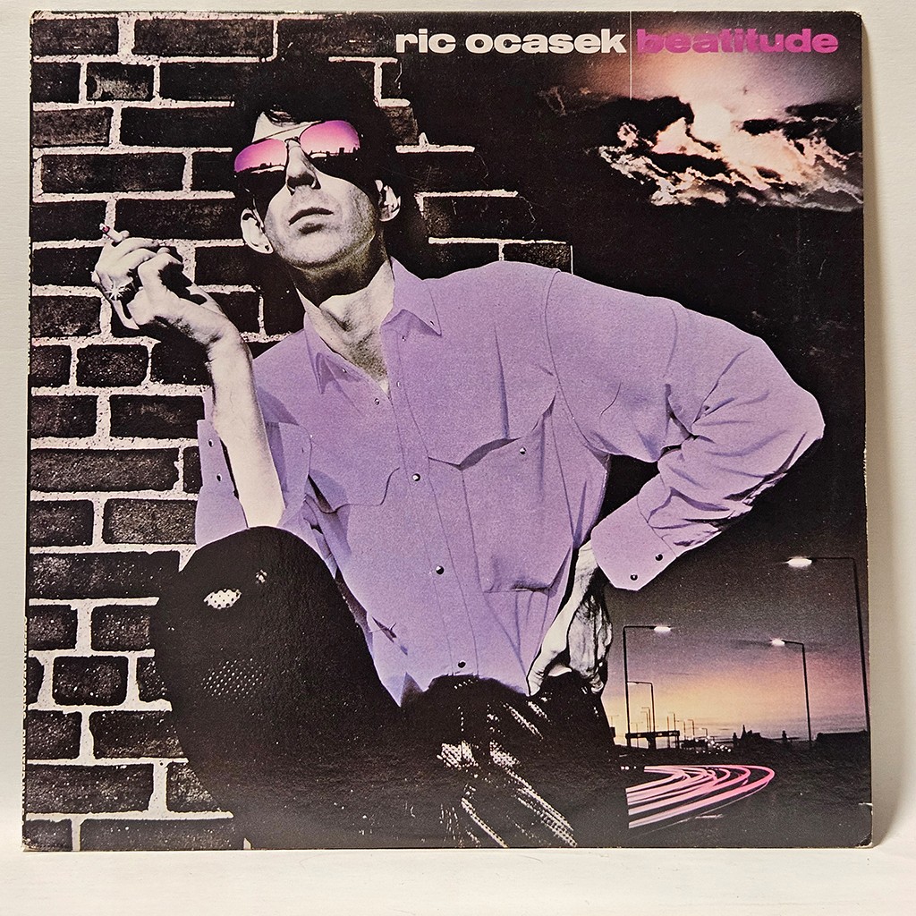 Ric Ocasek - Beatitude - 1982 Electronic - EX - Ultrasonic Clean