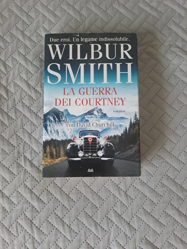Libro "La Guerra dei Courtney" di Wilbur Smith, edizione Mondadori