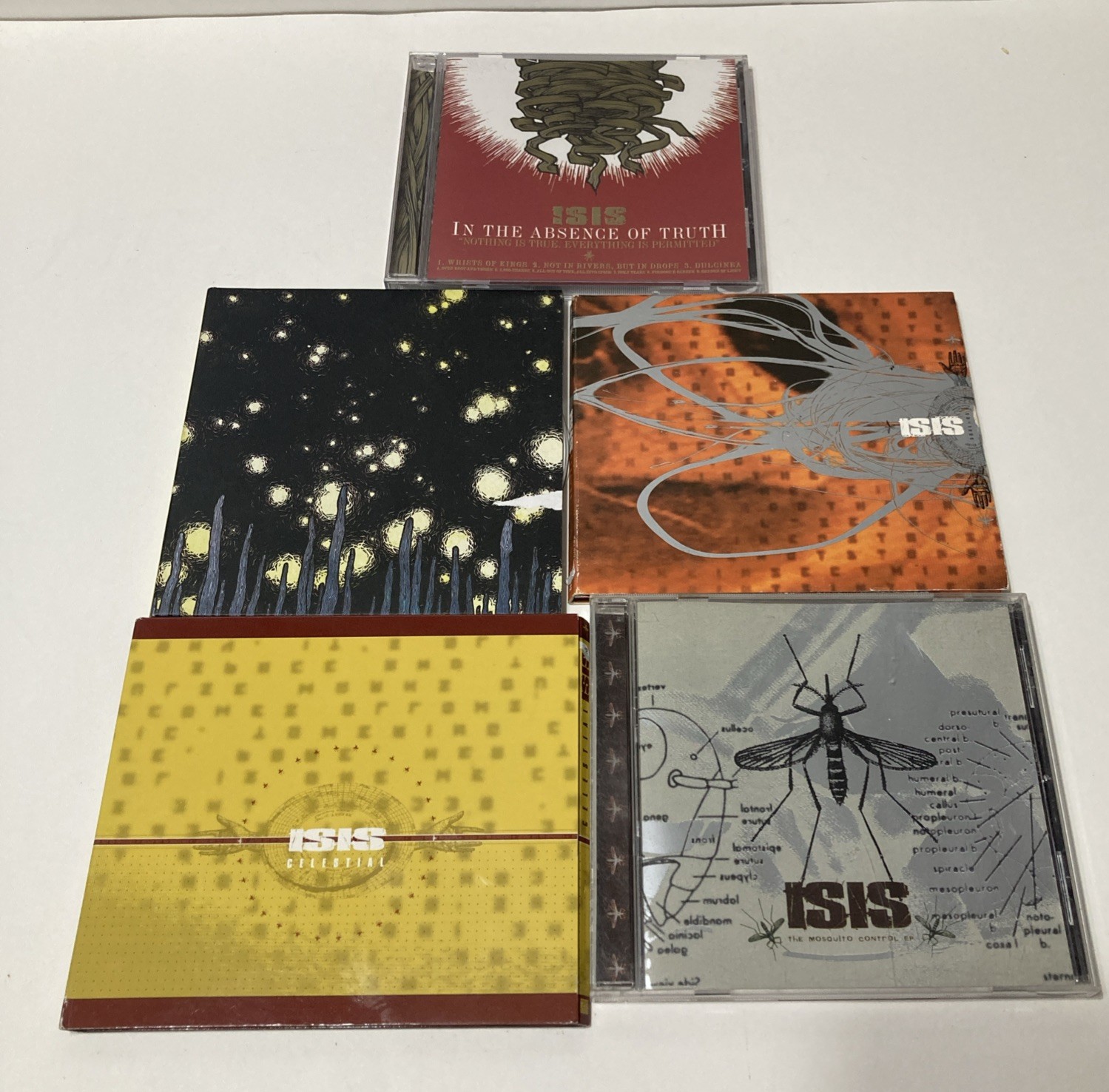 Isis CD Lot - Celestial, Mosquito, Truth, SGNL, Wavering