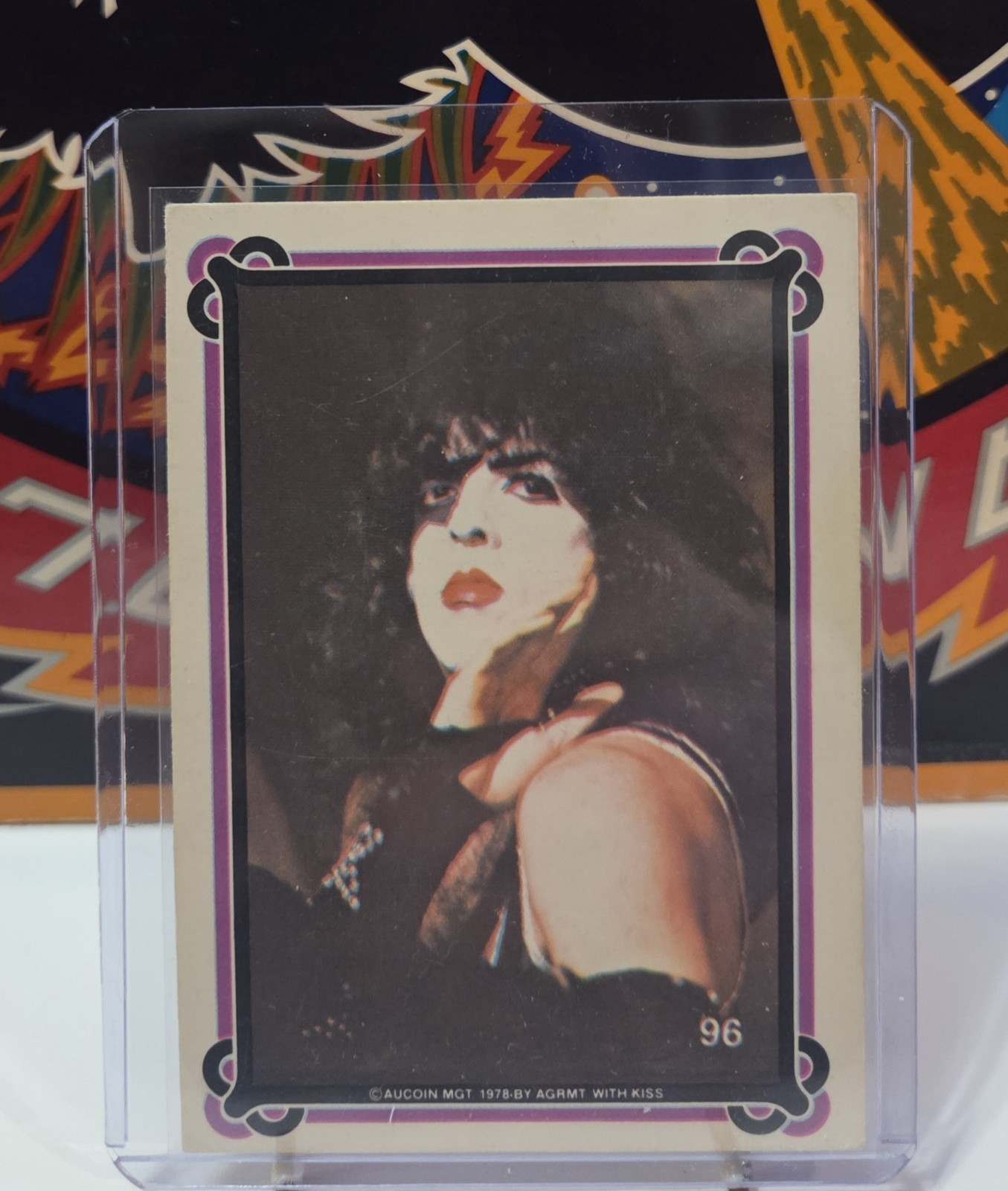 🔥🔥 CARTA COLLEZIONABILE VINTAGE 1978 DONRUSS KISS SERIE 2 - #96 PAUL STANLEY 