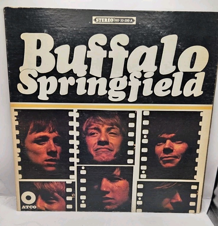 BUFFALO SPRINGFIELD SELF TITLED 1966 ATCO LP 33-200 MONO 1ST PRESS