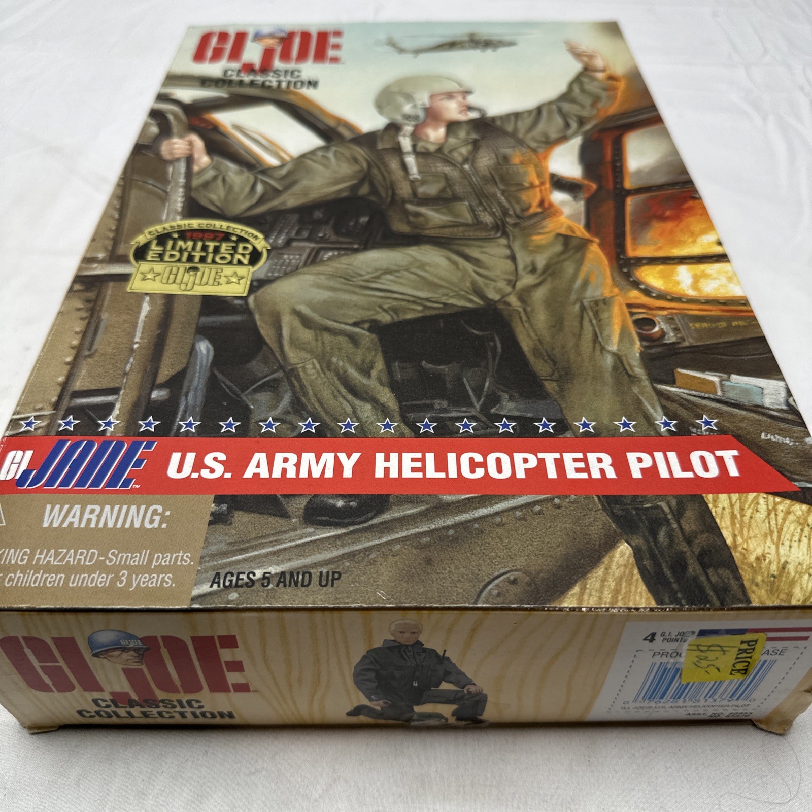 G.I. 1997 Joe GI Jane US Army Helicopter Pilot Figure 81379 Hasbro 12" Vintage NRFB
