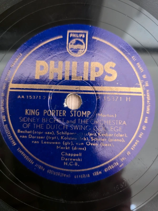 Vintage plaat philips