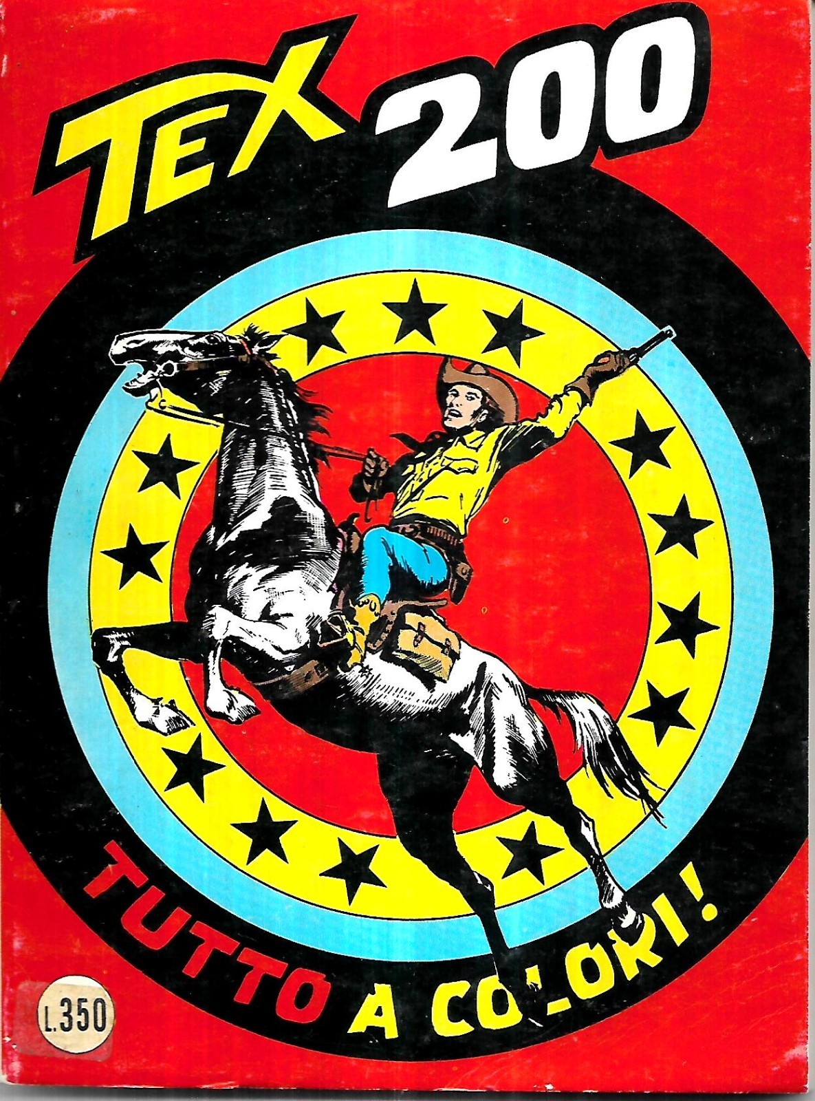 TEX Originale  n° 200 (giu 1977) Lire 350: ottimo