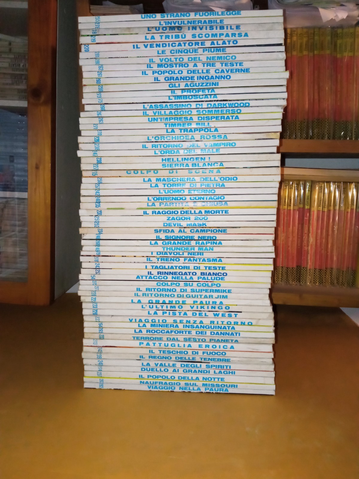 lotto di 59 fumetti ZAGOR  zenith ins. riservata all'utente gixxxxxx7