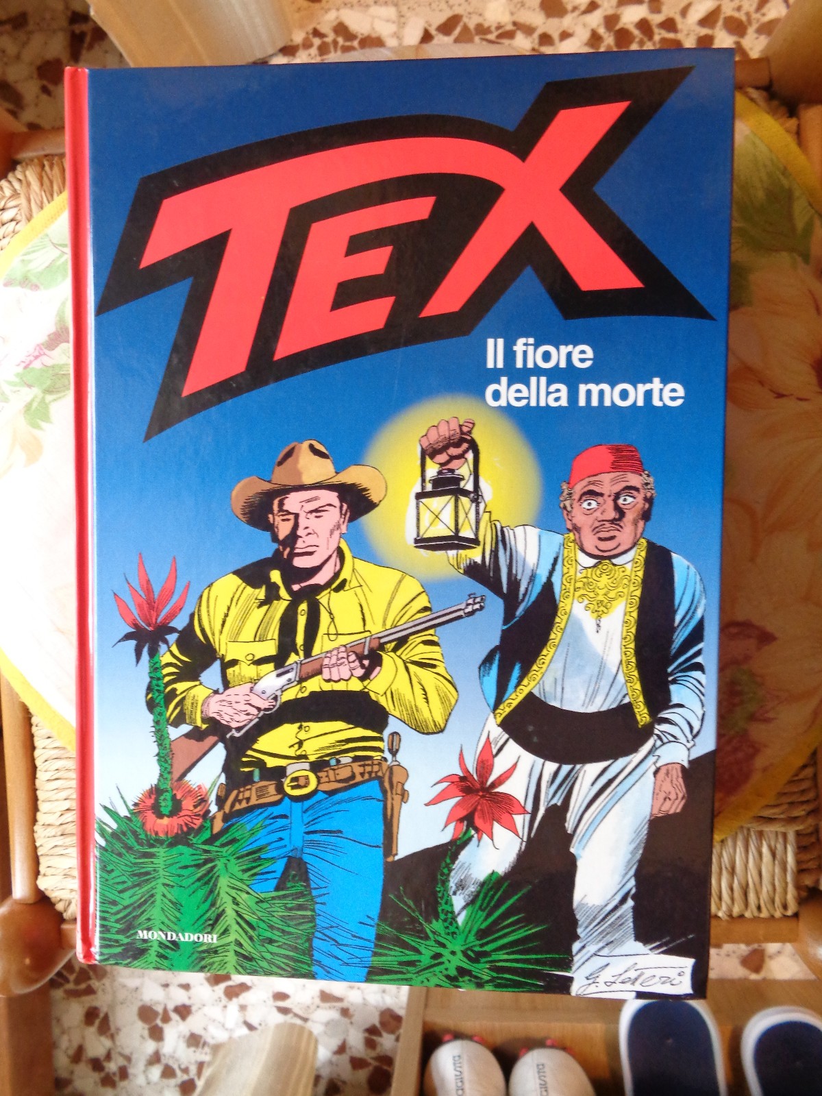 TEX STRENNA CARTONATO - IL FIORE DELLA MORTE, 1^ EDIZ. OTTOBRE 2004, OTTIMO!