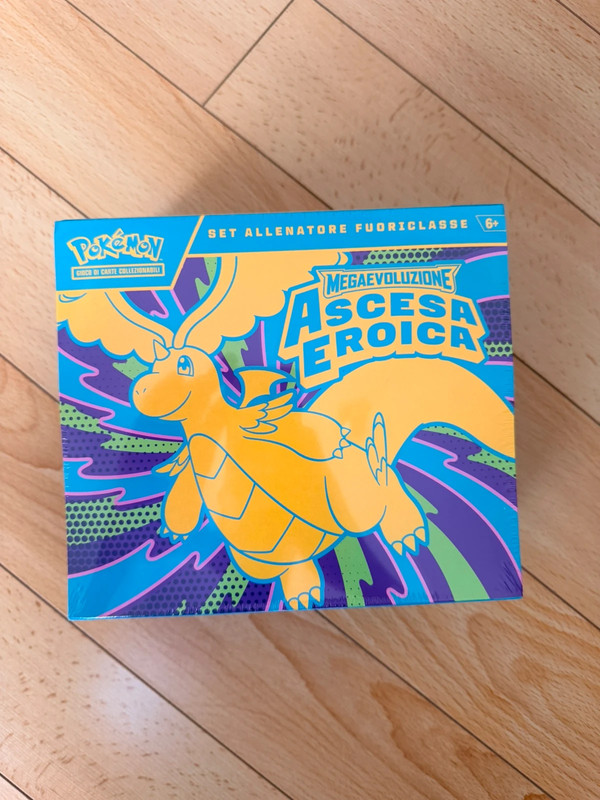 Etb ascesa eroica carte pokemon ita