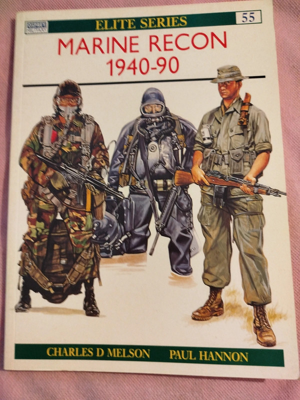 Marine Recon 1940-90 n. 55 - Osprey Military Elite Series.
