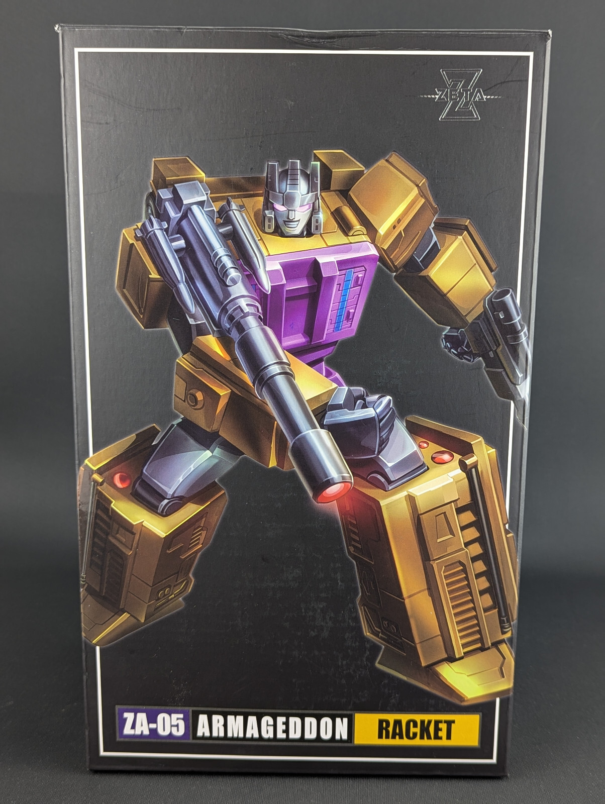 Zeta Toys Racket complete ZA-05 Armageddon Masterpiece Swindle 3rd Party