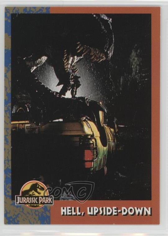 1993 Topps Jurassic Park Hell Sottosopra #38 0b5