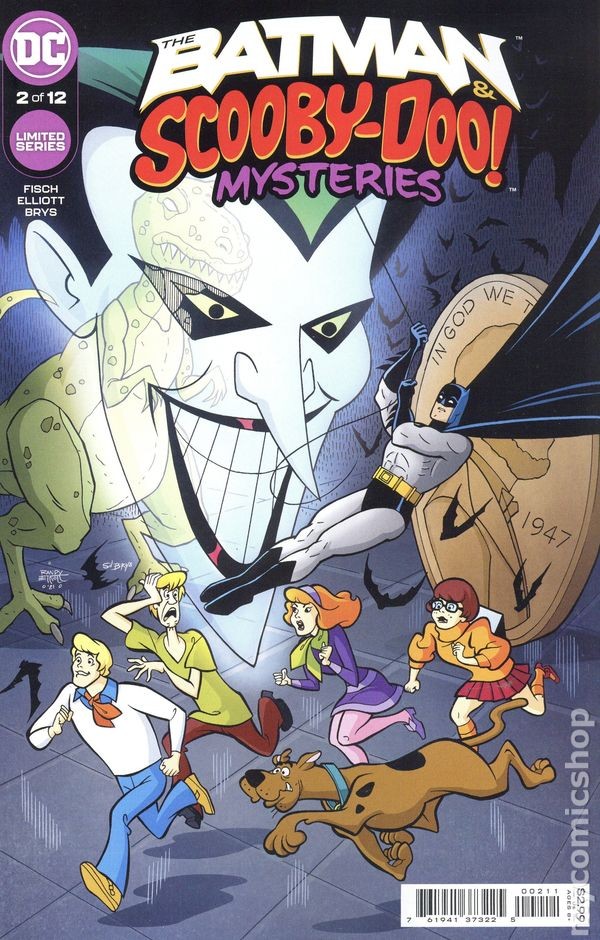 Batman e Scooby-Doo Mysteries #2 FN 2021 Immagine Stock