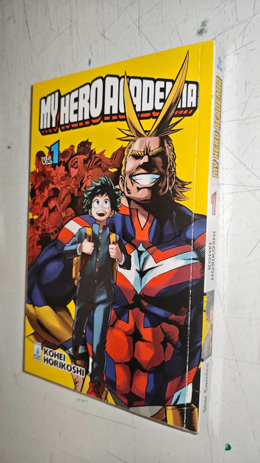 MY HERO ACADEMIA #  1 - Kohei Horikoshi - STAR COMICS - MNX2 b