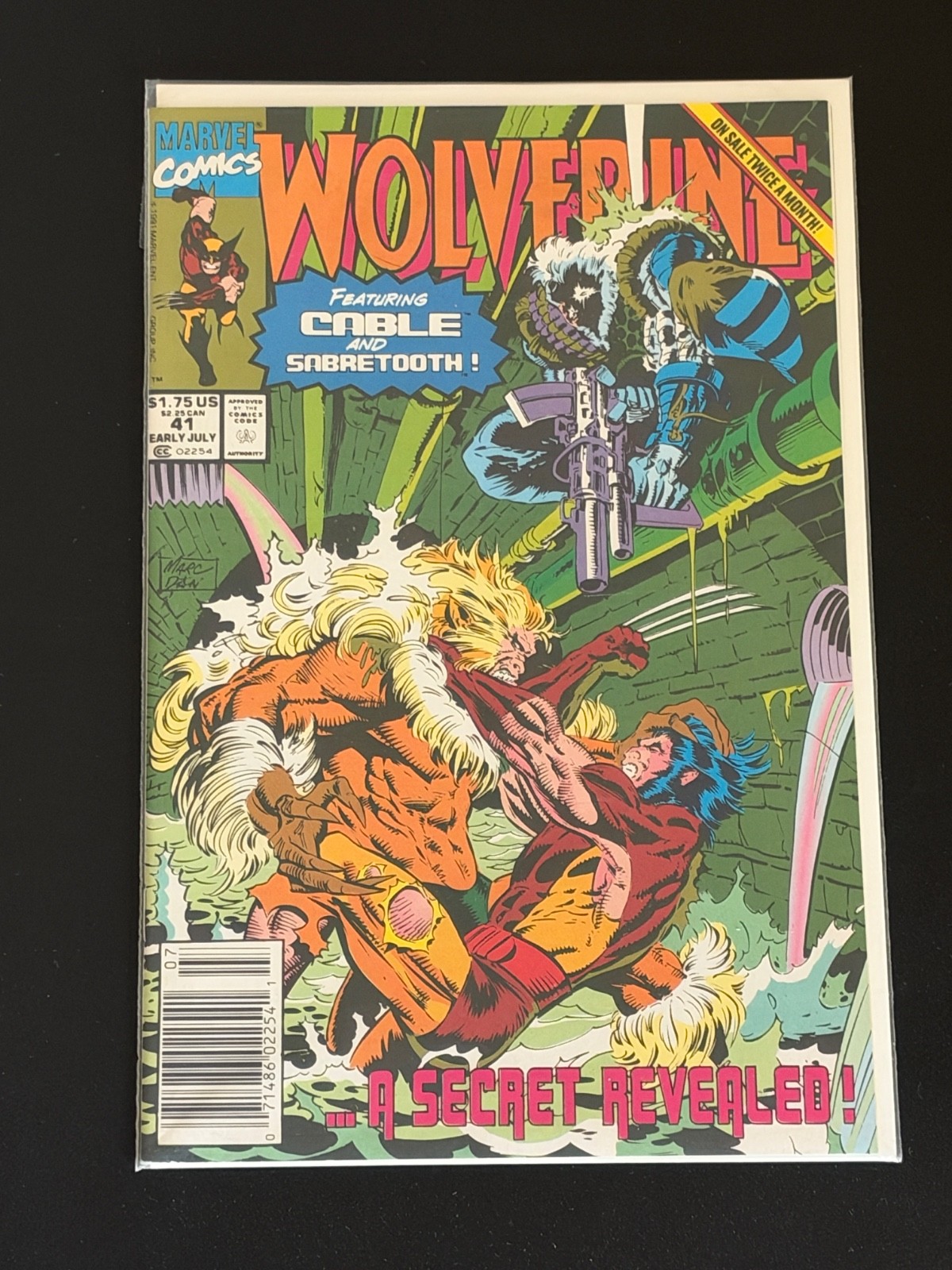 🐾 WOLVERINE #41-60 (1991-92) Marvel 9 Issue Lot Sabretooth Cable Silvestri