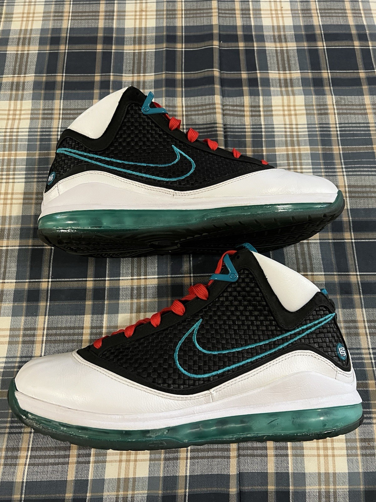 Nike Air Max LeBron 7 Retro QS 2019 Red Carpet Taglia 12 Uomo