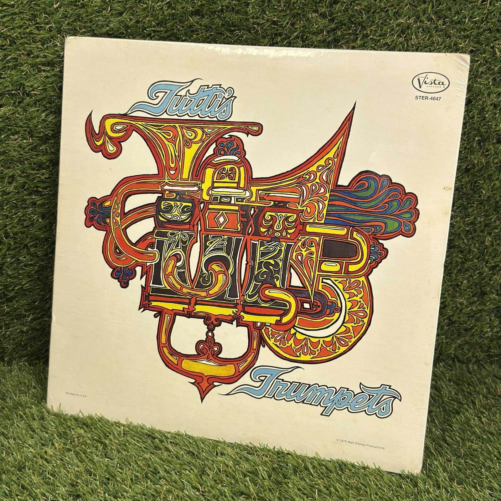SEALED Tutti’s Trumpets LP Vinyl Buena Vista Records Ster-4047 1970 Walt Disney