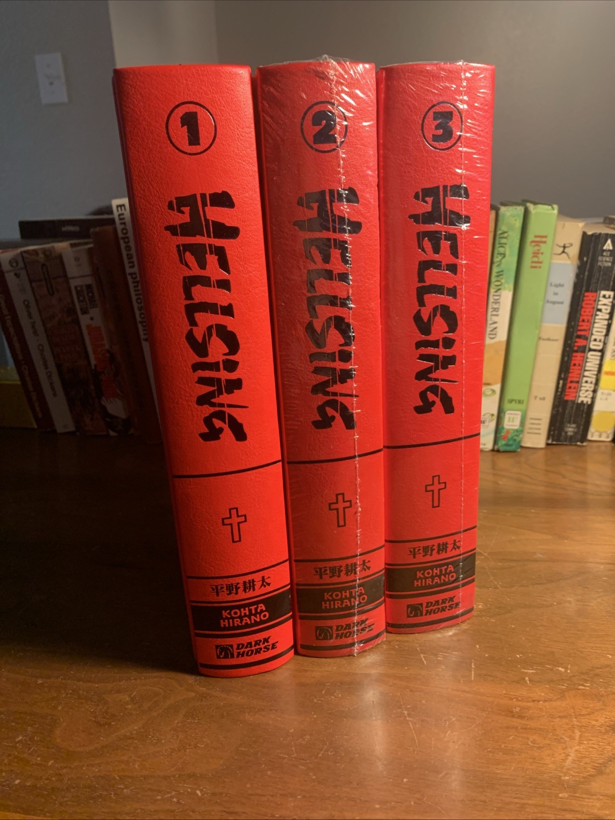 Hellsing Manga Deluxe Edition Set Completo Nuovo Volumi 1-3 (2 e 3 Sigillati)