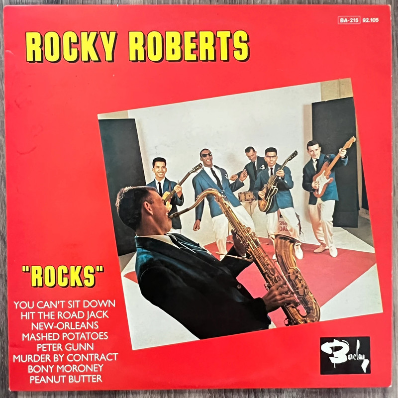 LP 25cm de Rocky Roberts