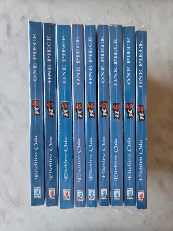 One Piece - serie blu - prima stampa
